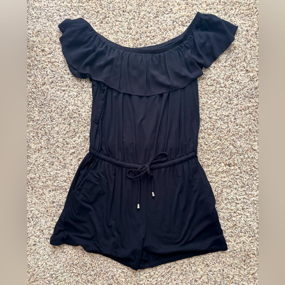 Stylish Black women’s romper